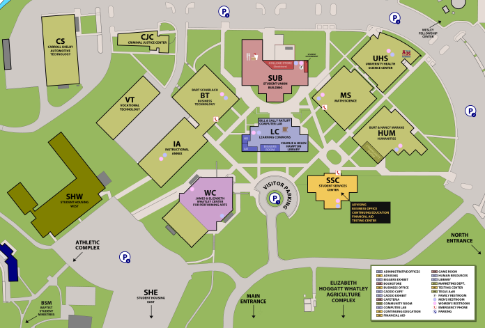 쿪 Campus Map